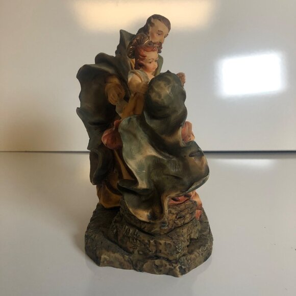 Holy Family Nativity Figurine Mary Joseph Child Jesus Christmas Catholic READ - Picture 4 of 7